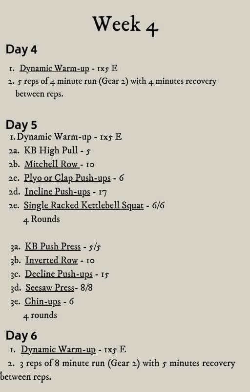 10 - Week Kettlebell/Distance Running Hybrid - Monstrousitous Strength and Performance