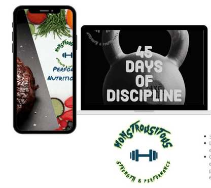 45 Days of Discipline: The Total Body Transformation Program - Monstrousitous Strength and Performance