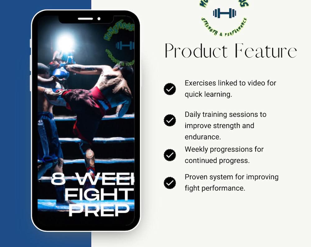 8 - Week Fighter Program - Monstrousitous Strength and Performance