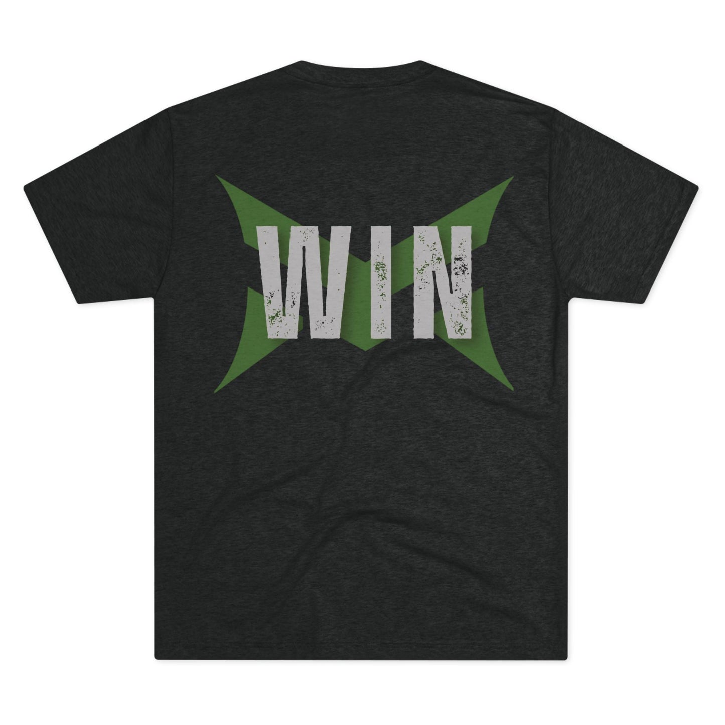 Monstrousitous Unisex Tri - Blend Crew Tee - WIN - Monstrousitous Strength and Performance