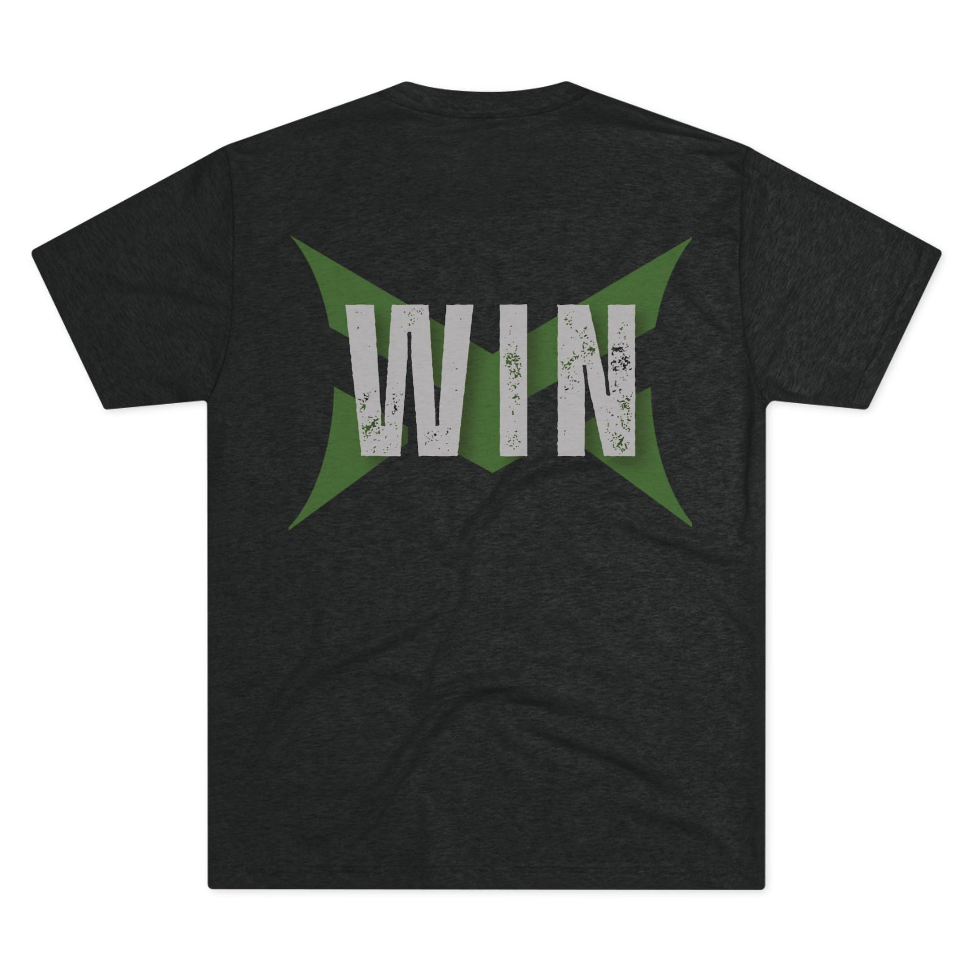 Monstrousitous Unisex Tri - Blend Crew Tee - WIN - Monstrousitous Strength and Performance