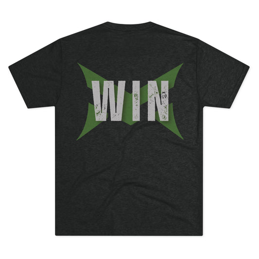 Monstrousitous Unisex Tri - Blend Crew Tee - WIN - Monstrousitous Strength and Performance
